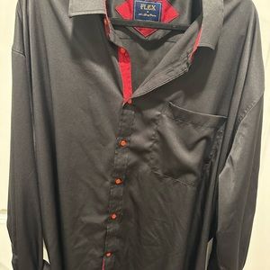 Black Flex dress shirt